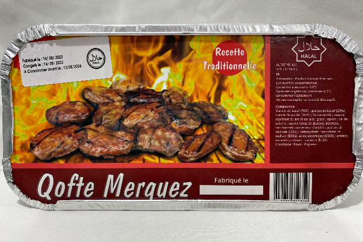 Qufte merguez 800.g