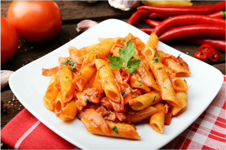 Penne all Arrabbiata - Restaurant Dalahoo