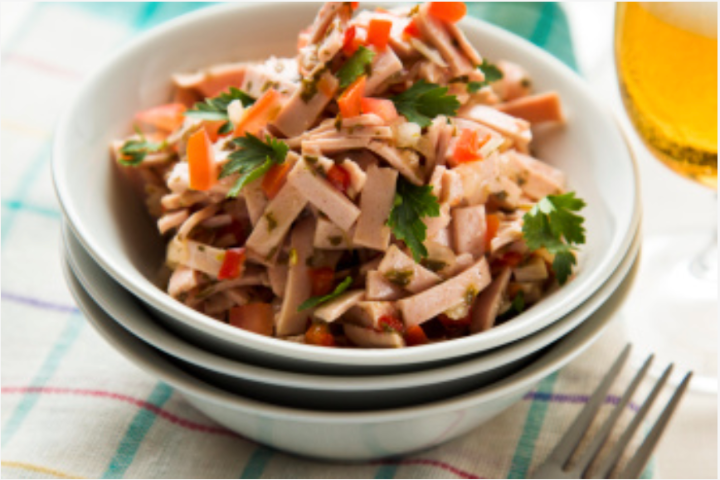 198. Sausage Salad - Restaurant Sonne