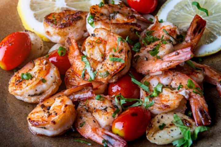 114. Prawn Portion - Restaurant Sonne