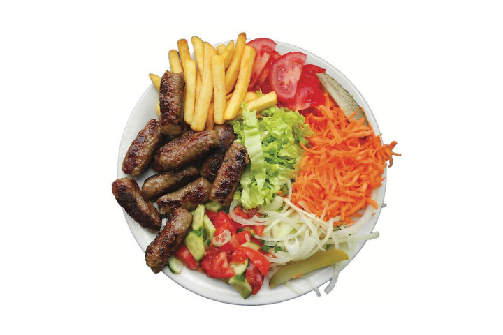 170. Cevapcici Plate - Restaurant Sonne