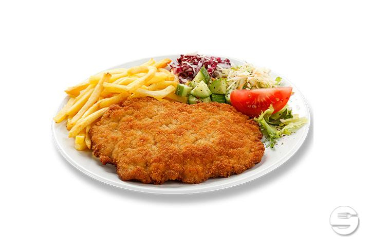 186. Pork Escalope Breaded - Restaurant Sonne