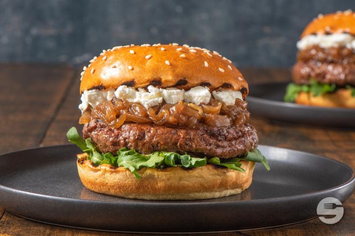 Onion Caramel Burger - Atypique Burger