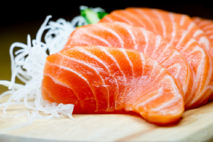 201. Salmon Sashimi - Sushi St Roch