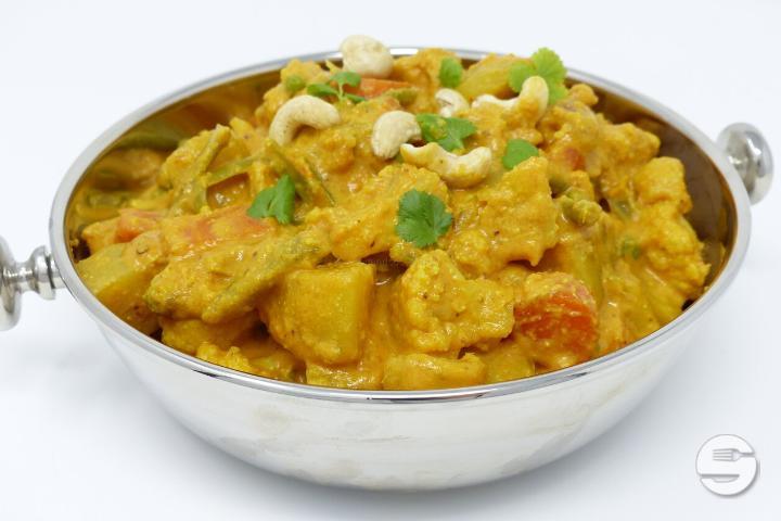 Légumes Korma - Le Darshana