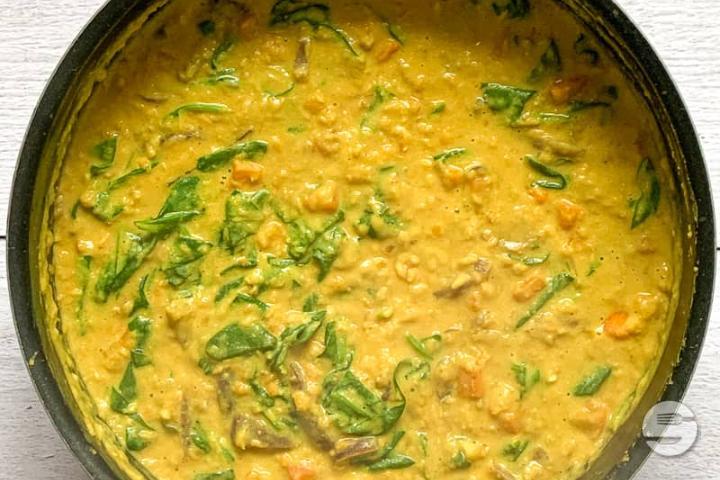 Epinards/Daal/Dahi - Le Darshana