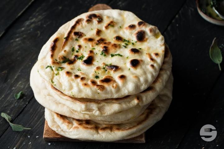 Naan Fromage et Ail - Le Darshana