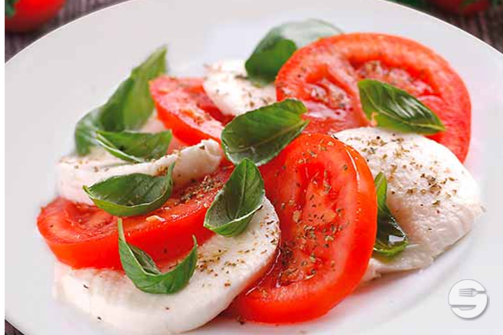 Tomato & Mozzarella Salad - Burger New York