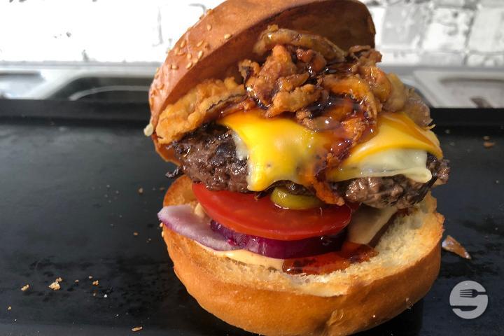 Caramelized Onion Burger Menu - Burger New York