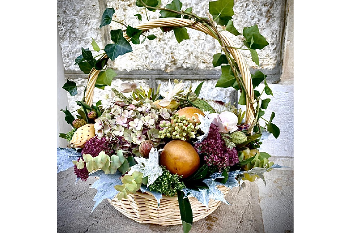 Large Flower Basket - Nobilis