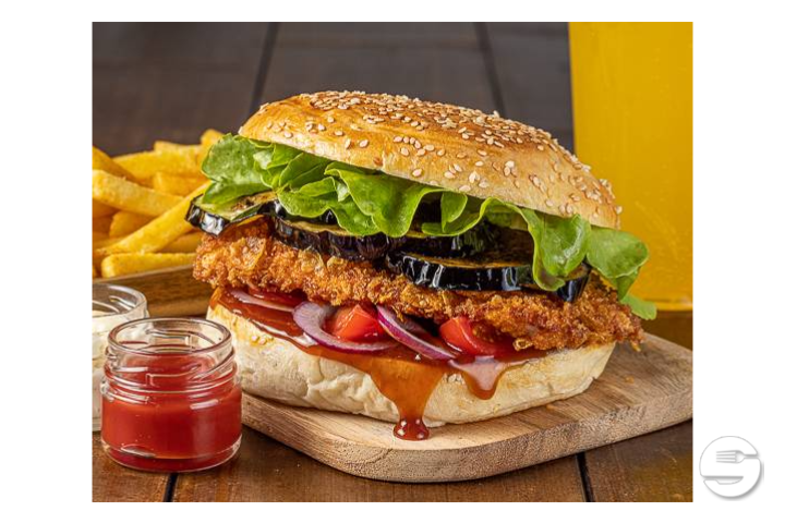 Crispy Chicken Burger - The Burger