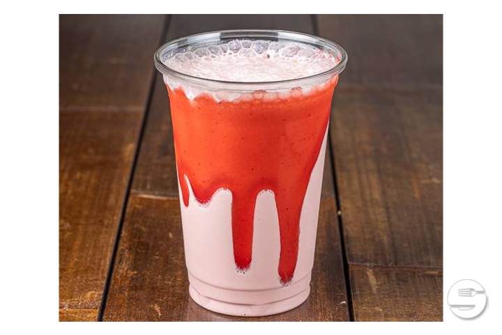 Strawberry Milkshake - The Burger