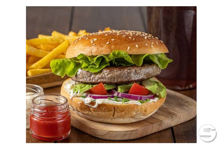 Avocado Burger Menu - The Burger