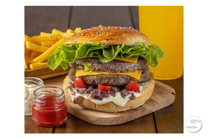 Big Burger Menu - The Burger