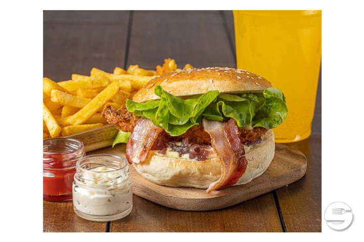 Crispy Mountain Burger - The Crispy Burger