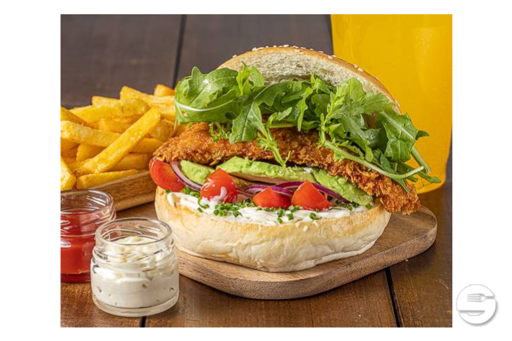 Crispy Avocado Burger - The Crispy Burger