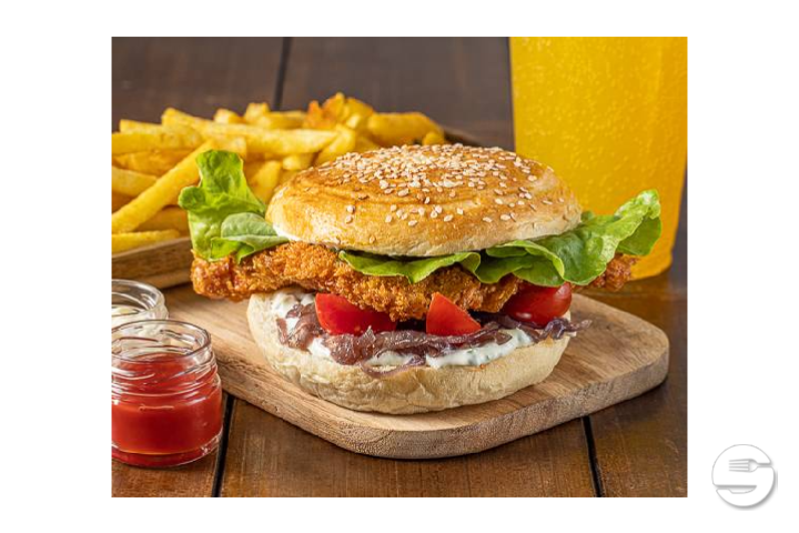 Crispy Cheesy Burger Menu - The Crispy Burger