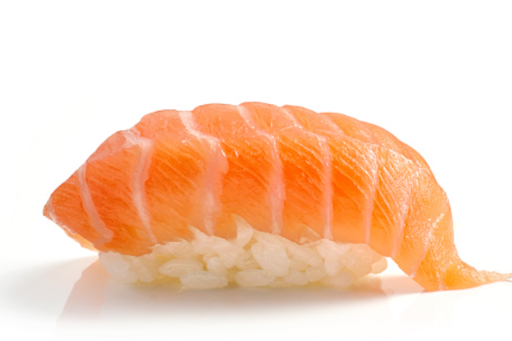 Salmon Nigiri - Sherpa Momo & Sushi Take Away