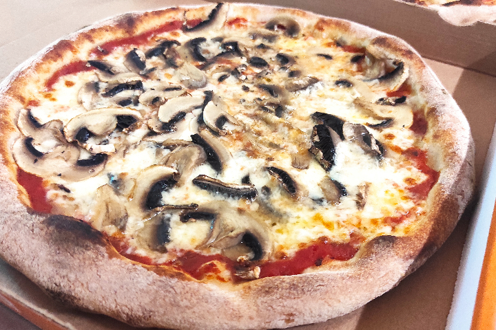 Mushroom Pizza - La Bella Napoli