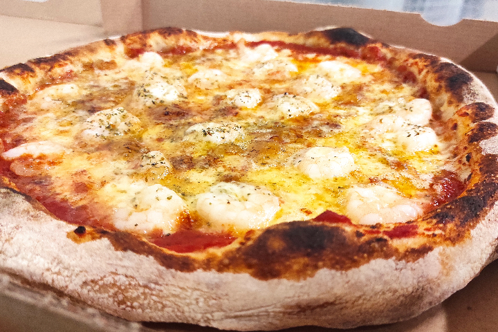 Shrimp Pizza - La Bella Napoli