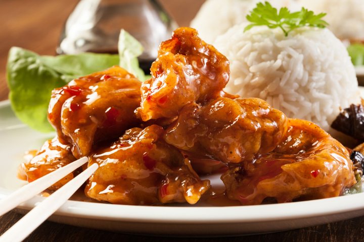 PDJ- CUISSE DE POULET DU GÉNÉRALE MIAMIAM- RIZ - MiaMiam Chicken