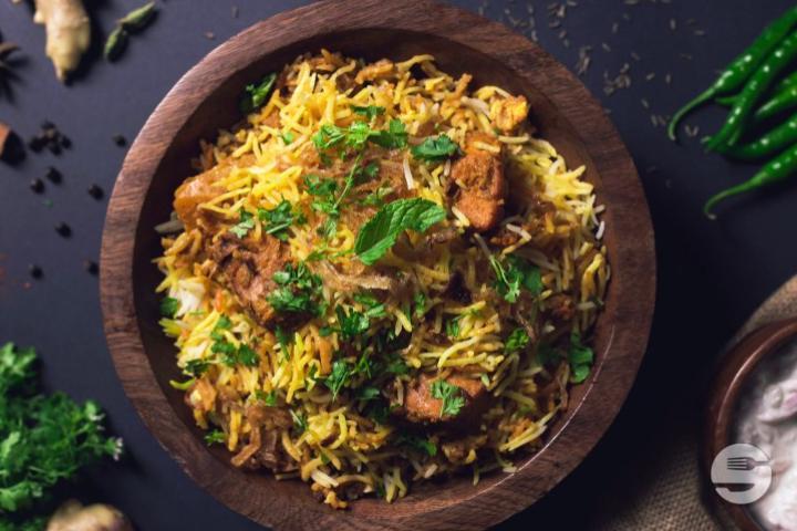 Biryani Poulet - Manna Restaurant