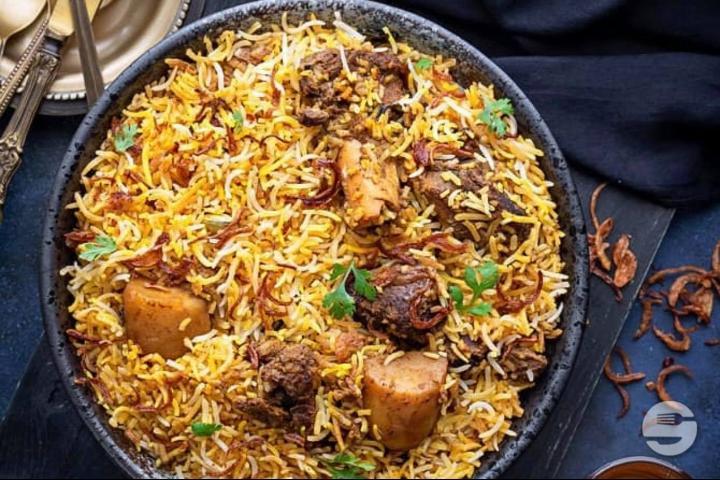 Biryani Agneau - Manna Restaurant