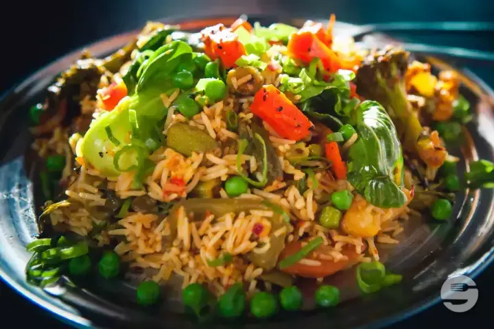 Biryani Légumes - Manna Restaurant