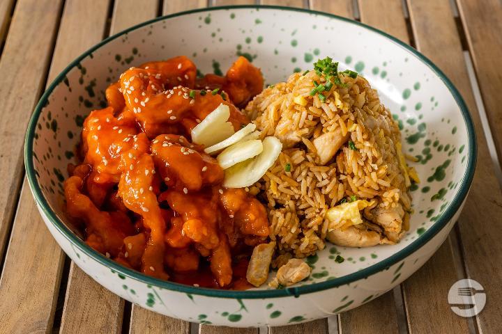 Pollo Ti Pa Kay con Chaufa - Amelias