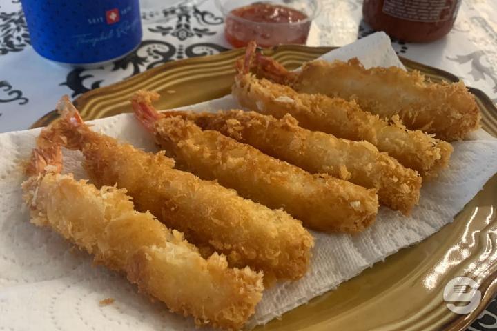 01 Gamberi in tempura - DiDi Thai