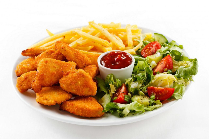 8 Chicken Nuggets Teller - Pizza Corner