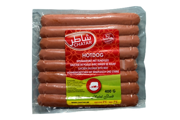 Saucisses Hot-Dog Bœuf