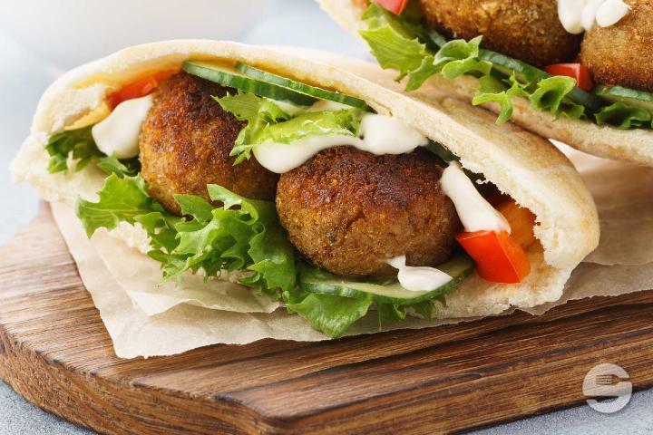 Sandwich Falafels - Sole Luna