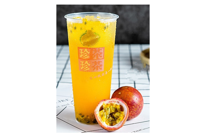 Bubble Tea Fruit Passion 🏝 - Tea Zone Bubble Tea