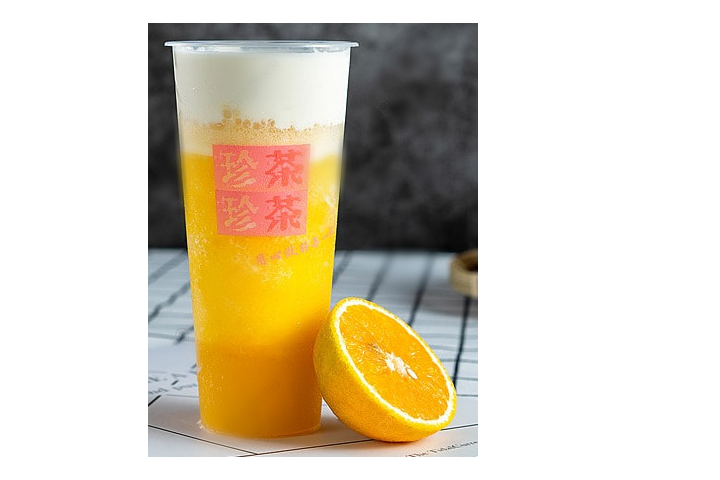 Bubble Tea Orange 🍊 - Tea Zone Bubble Tea