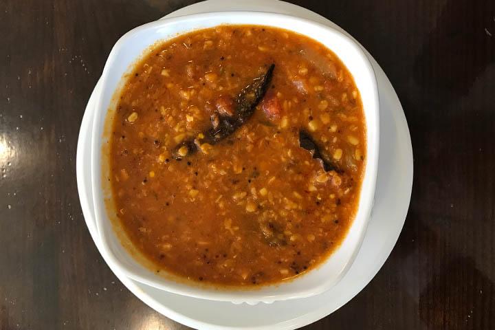 Dal Tadka With Rice - Thali Indian Schaffhauserstrasse