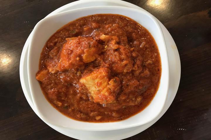 Fisch Curry Maddras Without Rice - Thali Indian Schaffhauserstrasse