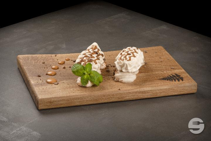 Mousse de Marrons et Caramel Beurre Salée - Le Cottage