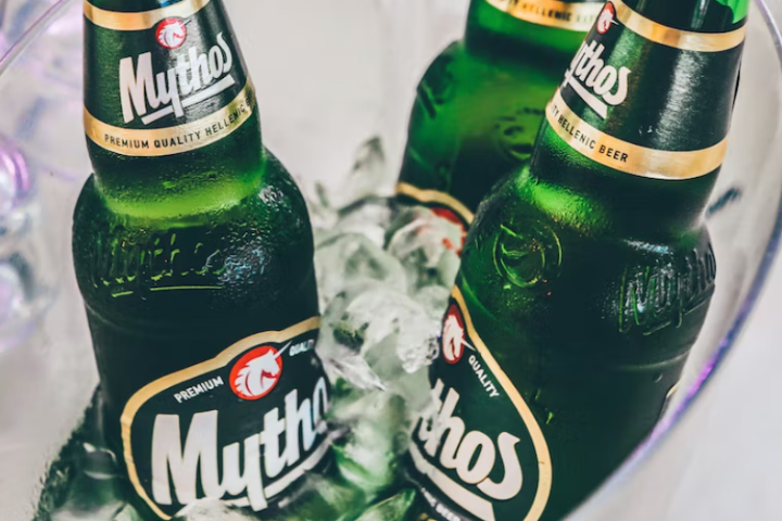Mythos Beer - Spyros Gyros