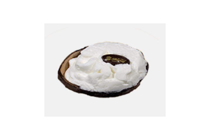 Coconut ice cream in coconut shell - Burger Diana