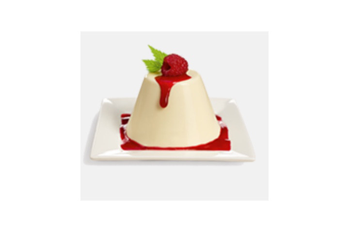 Panna cotta with berries - Burger Diana