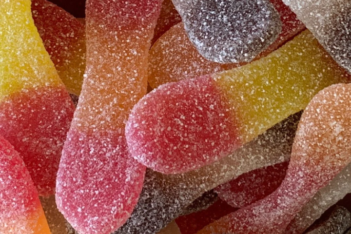 Langues de Chat Acidulées - Candy Night