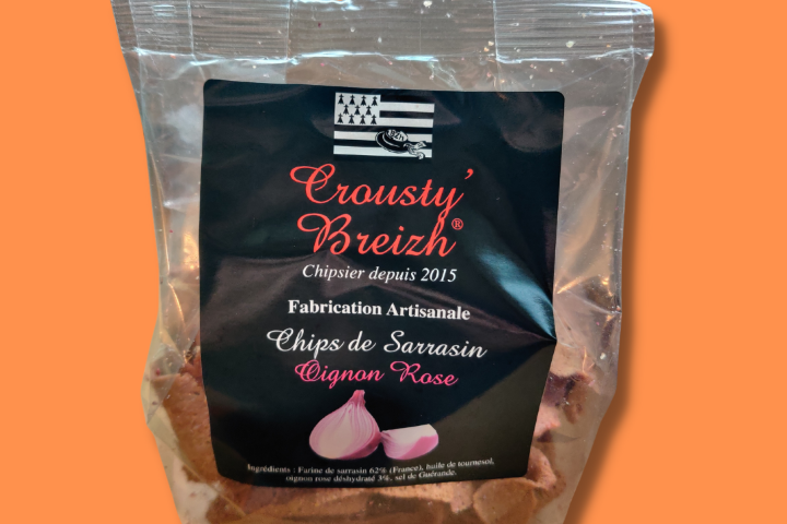 Chips de sarrasin oignon rose - Cravings