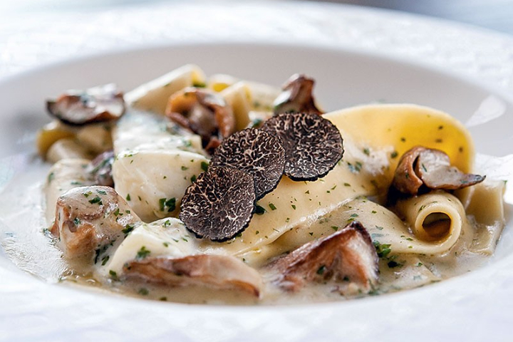 Tagliatelle à la crème de Champignons - Il Monte
