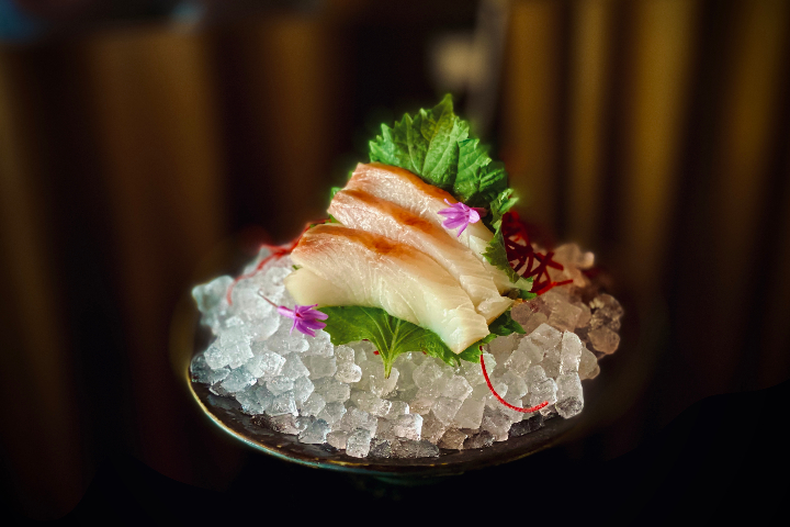 Sea bass Sashimi - HATO - Fine Asian Cuisine - Luzern