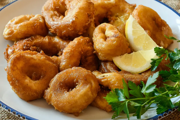 Calamars alla Romana - Restaurant Pizzeria du Casino - Le Locle