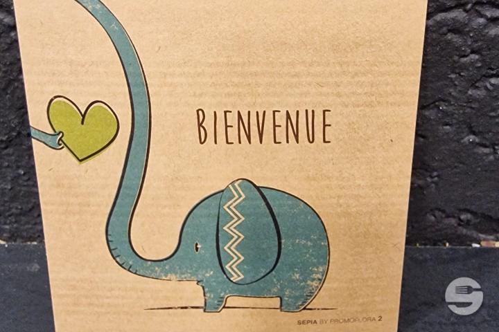 Carte Bienvenue 💙 - A Fleur De Toi
