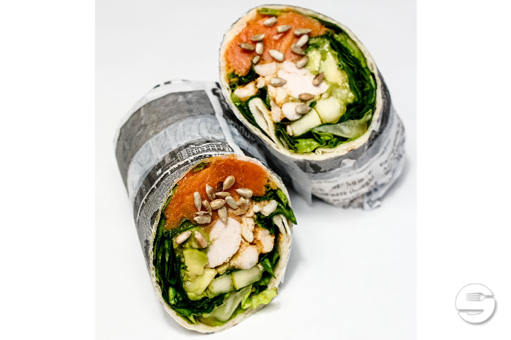 Wrap Hot Chicks 🍗❤️ - Raconte moi des Salades