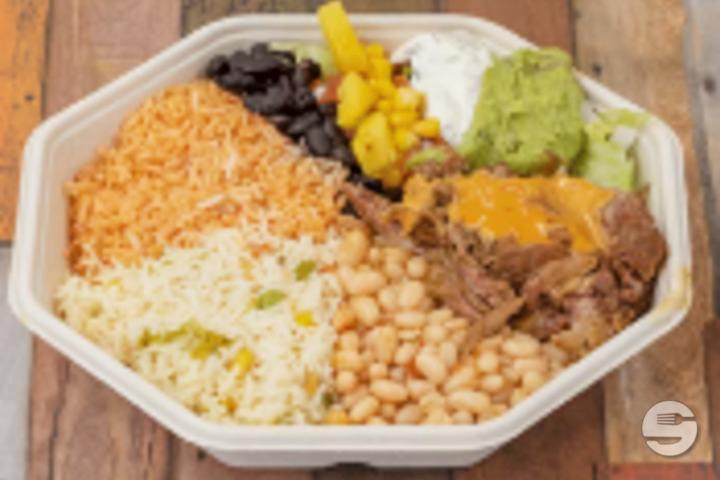 Mexican Bowl Fleisch - Papa Burrito