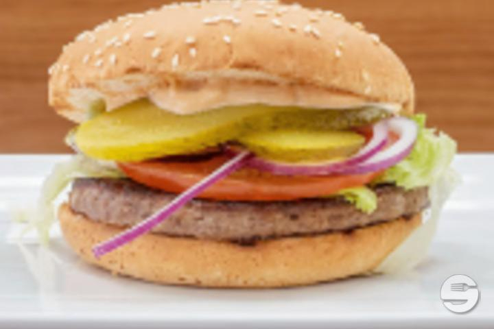 Menü Hamburguesa Clasica - Papa Burrito
